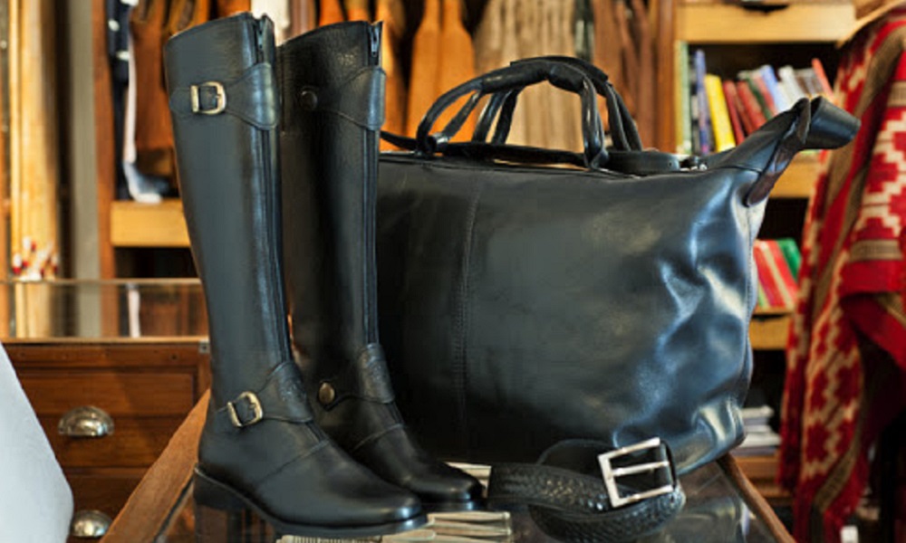 leathers and bags